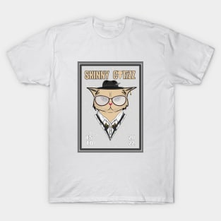 SkinnyCatzzz, What's your Persona. Gangsta cat T-Shirt